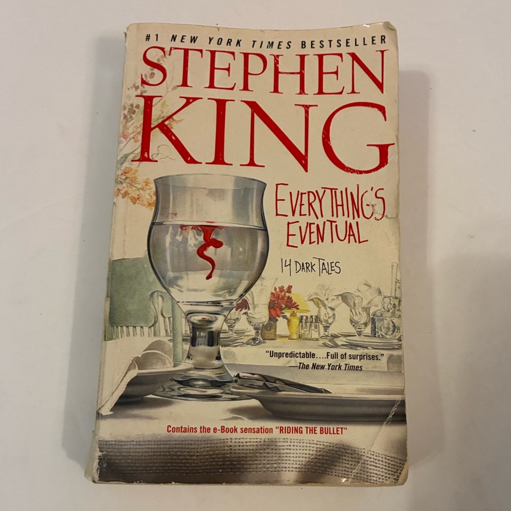 Stephen King 'Everything's Eventual' Book Vintage Published 2003